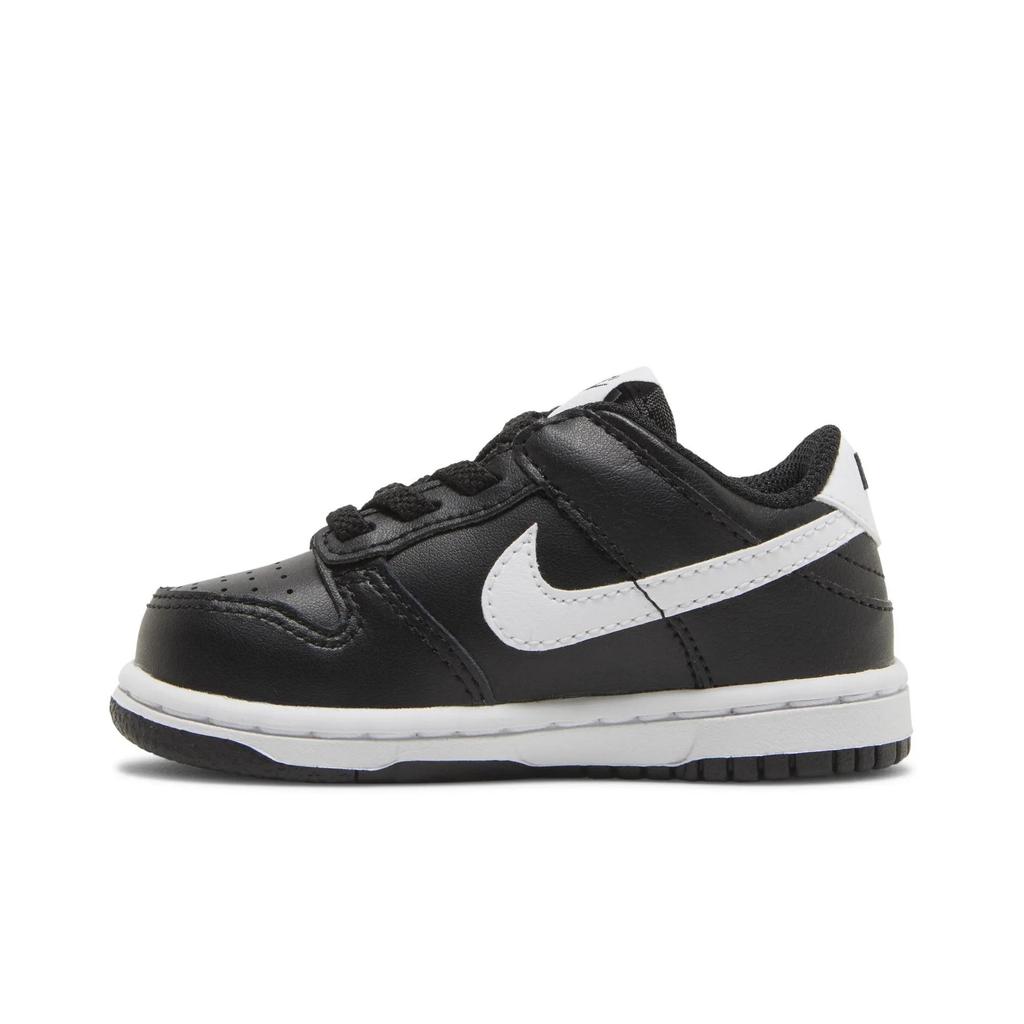 Nike Dunk Low Toddler 'Black Panda 2.0' (Unisex) Black / White / Black / White Toddler Shoes FD1233 001