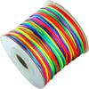 Rainbow Nylon Rope Five-color Line Hair Braid Seven Colors Lanyard Material  Dragon Boat Festival