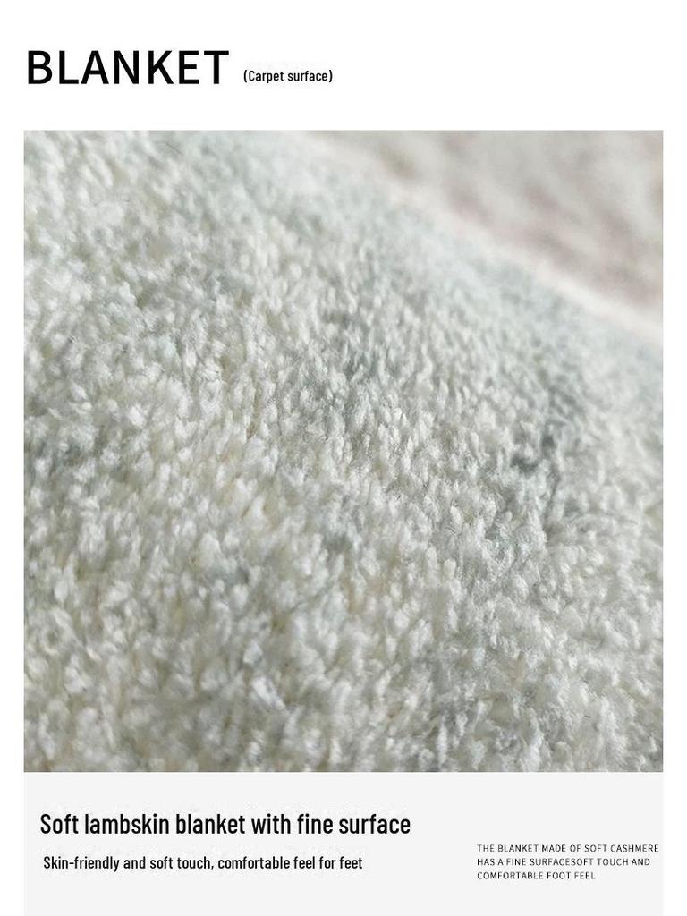 Ковер для гостиной в стиле ретро-пастораль в американском стиле из искусственного кашемира