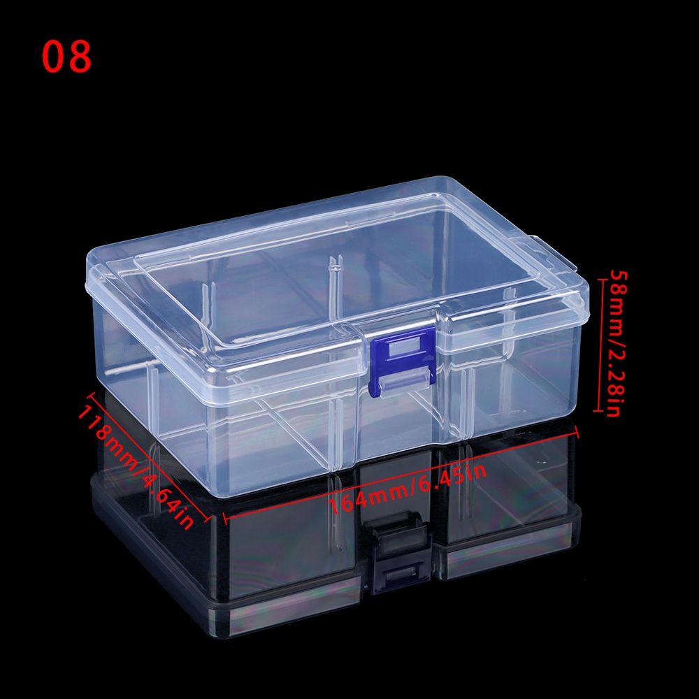 Clips Boxes Pill Storage Supply Craft Bead Holder Storage Box Jewelry Diamond Container