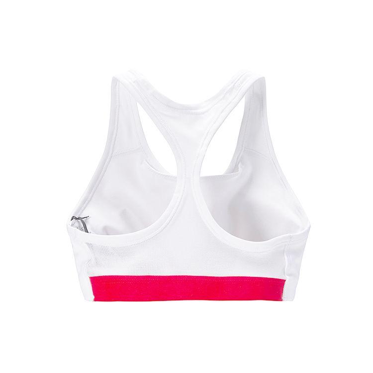 Nike Swoosh Средняя поддержка цельный мягкий спортивный бюстгальтер женский спортивный бюстгальтер белый CZ4444-100