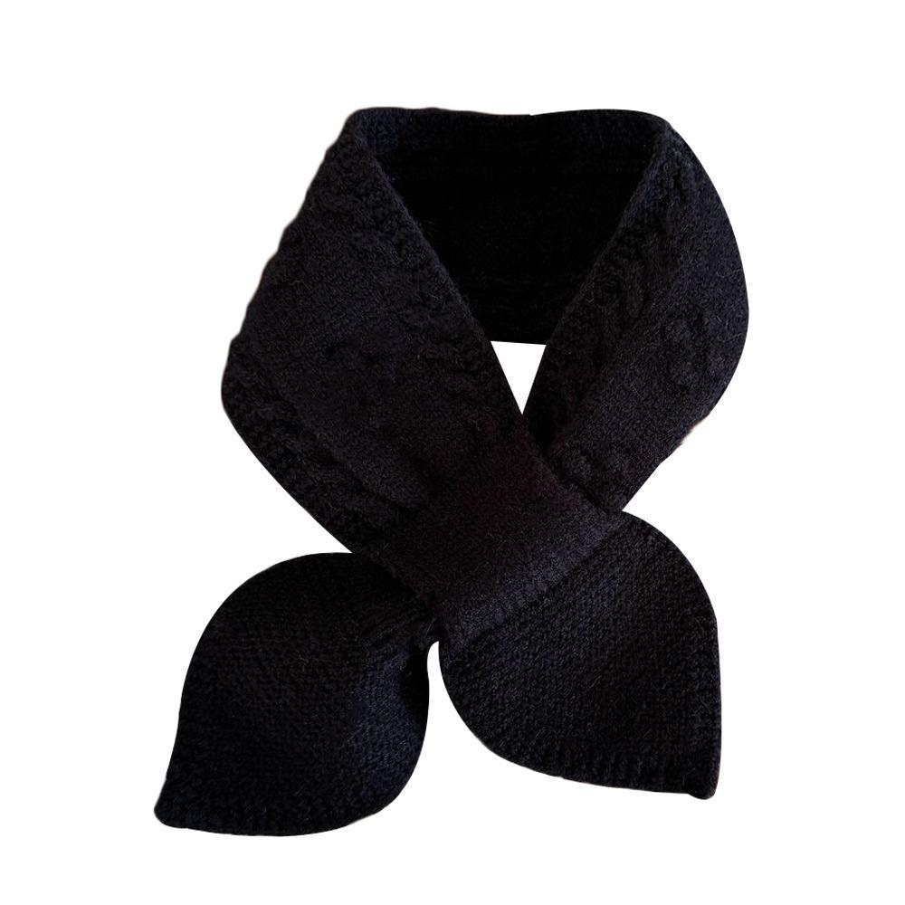 Мягкий детский зимний шарф Теплый детский платок Простой вязаный шарф Для улицы