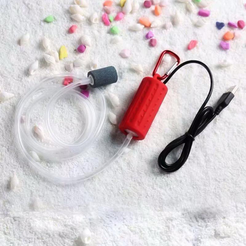 Мини USB мло шумный фильтр воздушный насос для аквариума