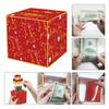 Christmas Money Box Cash Gift Holder Easy DIY Assembly Vibrant Color Surprise Making Creative Money Gift Box