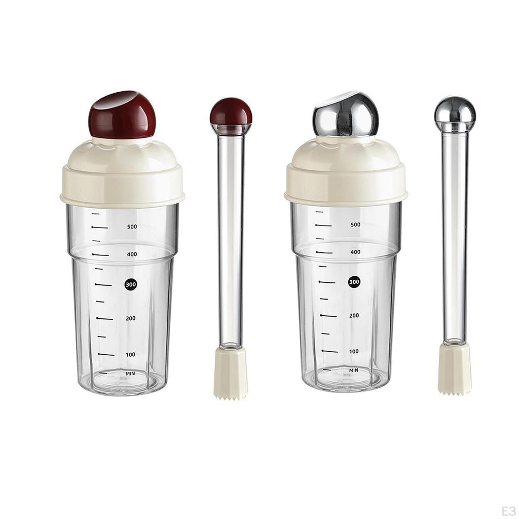 600ml Bartending Shaker And Muddler Set for Home Party Drinks