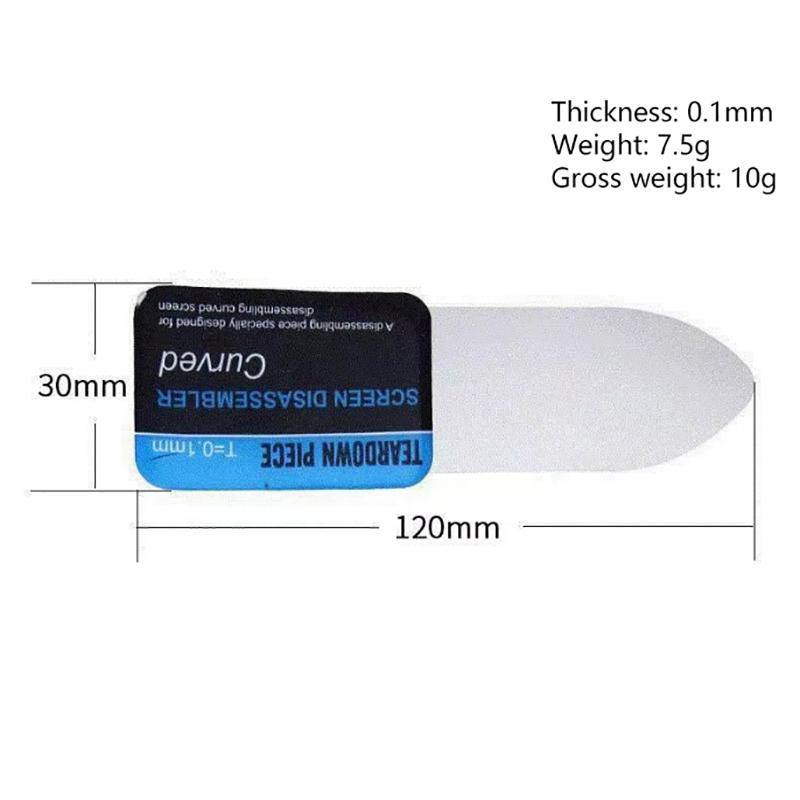 5 шт. Инструмент для разборки корпуса мобильного телефона, разборки рамки планшета, лист для разборки экрана