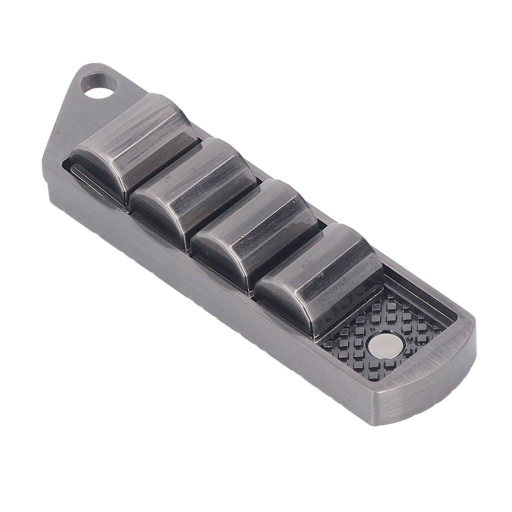 Pea Pod Magnetic Slider Toy Adult Metal ADHD Autism Anxiety Stress Relief Push Slider Sensory Toy