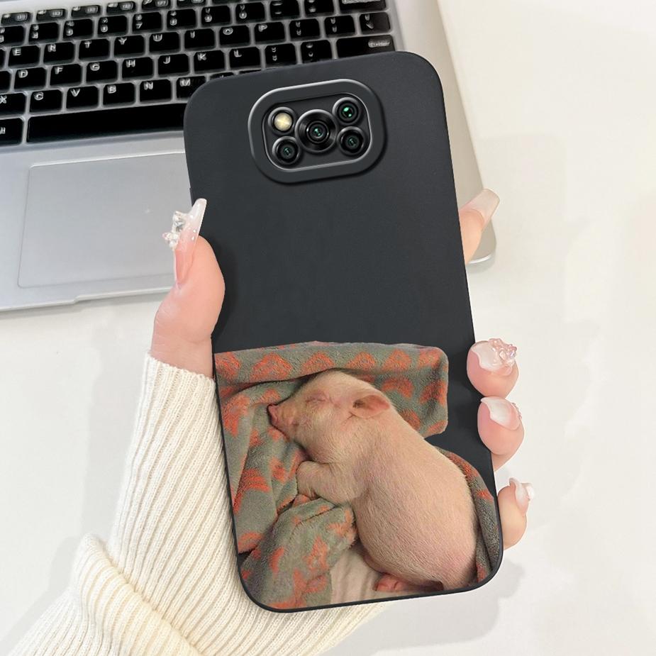 Для Xiaomi Poco X3 NFC Чехол PocoX3 Pro Милый Забавный Мультяшный Чехол Мягкий Силиконовый Чехол Для Xiaomi Poco X3 Pro PocoX3 NFC Чехол