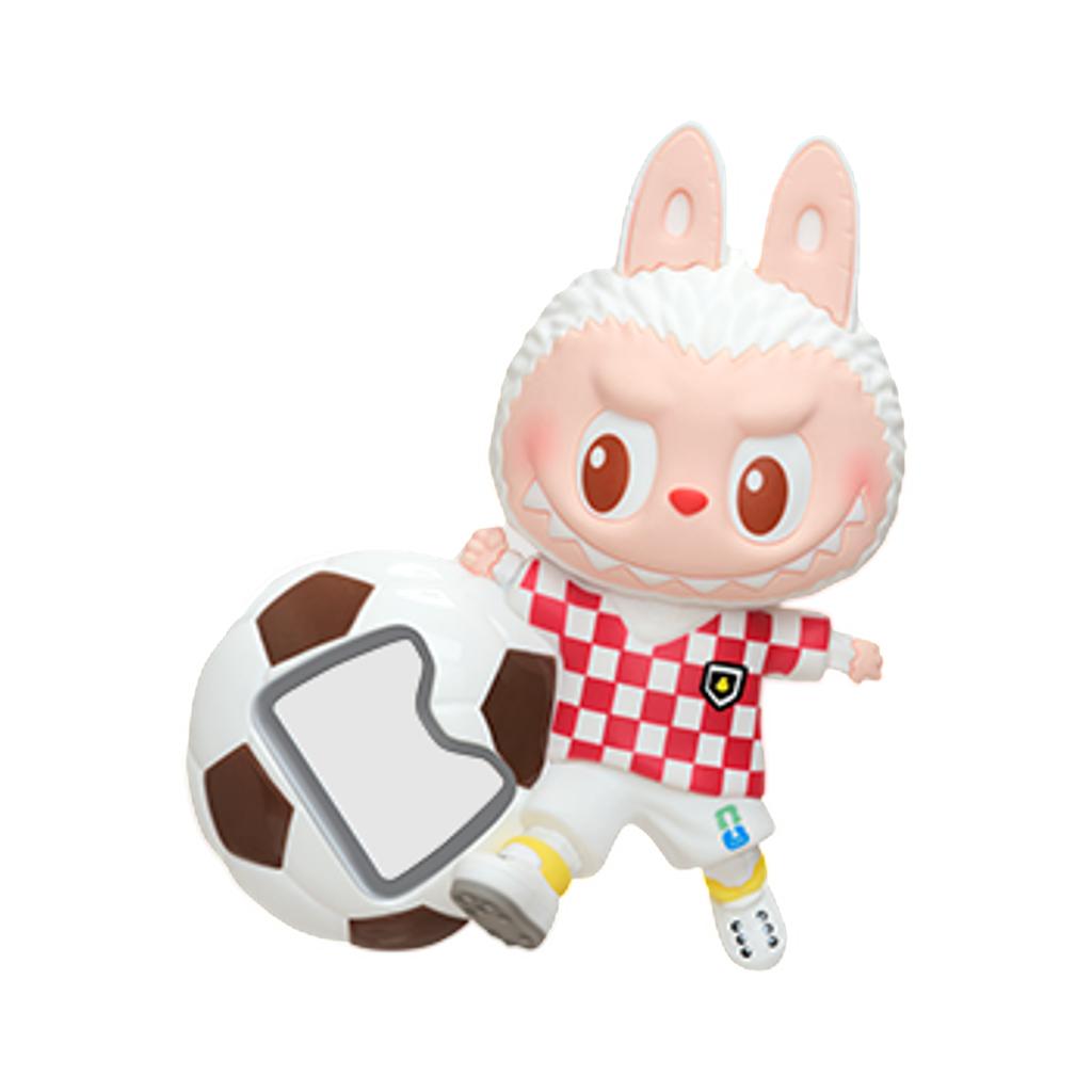 Pop Mart The Monsters x FIFA Series Bottle Opener Fridge Magnet Seal The Victory (Opened Case)
