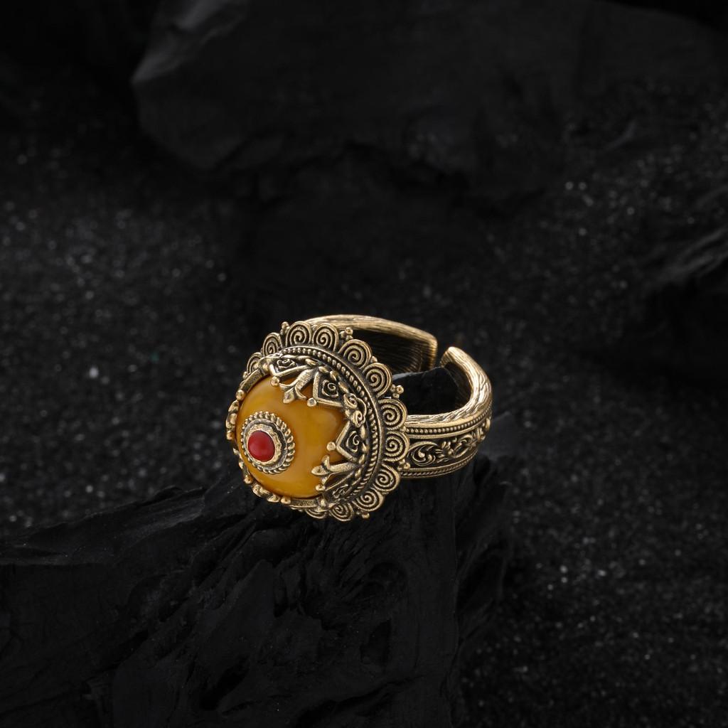 Stunning 925 Pure Silver Adjustable Floral Design Asura Ring For Chic Women's Style