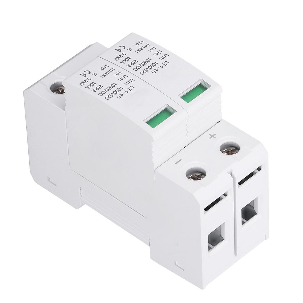 Устройство защиты от импульсных перенапряжений 2P Огнестойкий Модульный Фотоэлектрический УЗИП для Жилого Дома