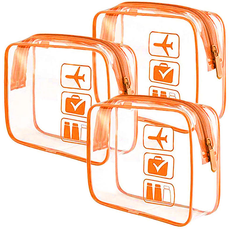 Простая ПВХ прозрачная косметичка прозрачный водонепроницаемый футляр для хранения косметики дорожный органайзер для косметики сумка для ванных принадлежностей мочалка