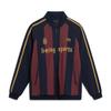 Li Ning Серия спортивной моды Стиль фаната Американский ретро Повседневный Универсальный Полоска с буквами Молния Флис Теплая Спортивная куртка Куртка унисекс AWDVC91-6