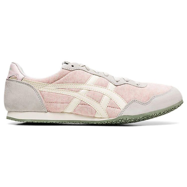 ONITSUKA TIGER Serrano Нескользящие Прочные Дышащие Легкие Низкие Повседневные Кроссовки Унисекс Сакура-Розовый 1183A720-700