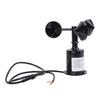   Wind Speed Anemometer, High Accuracy 5V ABS Wind Sensor with 2.62ft Water Proof Extension Cable, for Greenhouse Meteorological Station Marine  