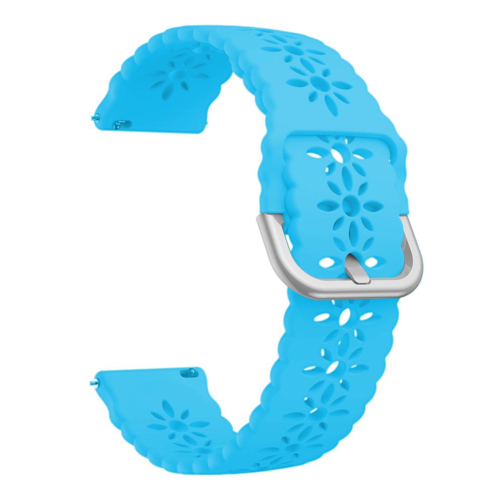 Кружевной силиконовый ремешок 20 мм для Huami Amazfit GTS 4/2 Mini GTS 3 2e Bip, романтический милый браслет-ремешок для Garmin Venu SQ/Venu 2 Plus