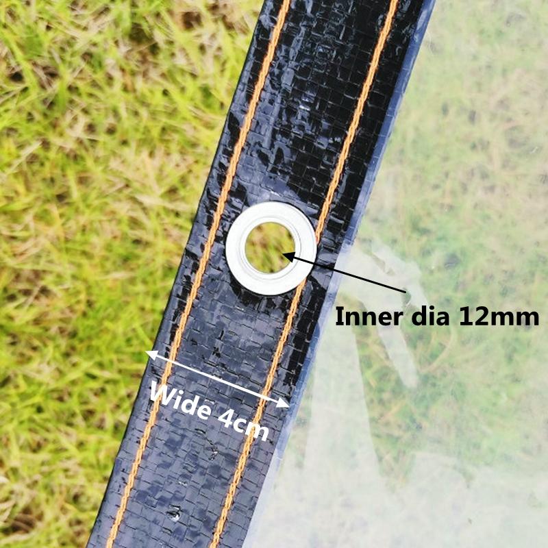 Полиэтиленовая пленка, прозрачная непромокаемая ткань, балкон, сад, водонепроницаемое укрытие, укрытие для суккулентов, поддержание температуры, тень, парус