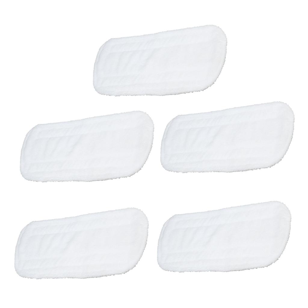 5PCS Microfiber Mop Pads Reusable Mop Head Cleaning Pads Replacement for Secura EM‑516