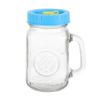 1/4Pcs Drinking Food Storage Cute Mason Jar Lids With Straw Hole Jar Caps Canning Lids