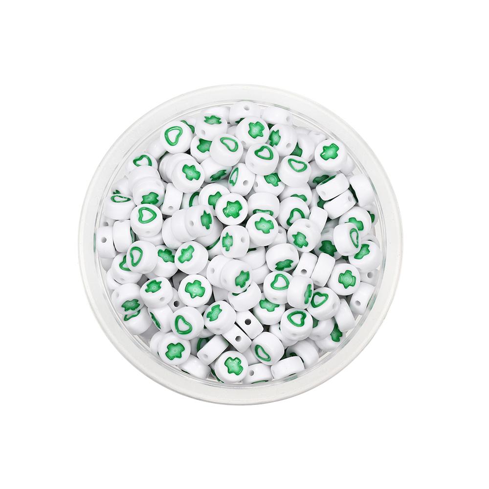 120 шт. круглые плоские акриловые бусины с буквами, разделительные бусины с буквами, свободные бусины для самостоятельного изготовления ювелирных изделий, поиск принадлежностей, аксессуары для браслетов