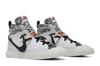 Мужские кроссовки Nike Blazer Mid READYMADE Белый Белый/Серый Vast/Вольт/Оранжевый Total