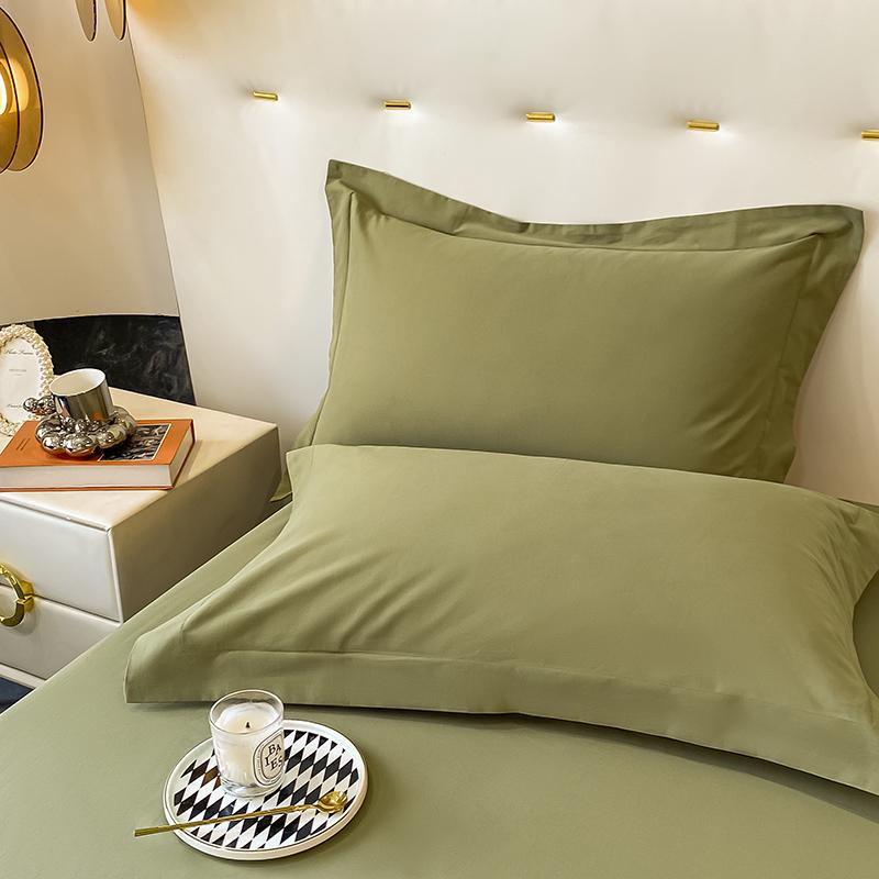 2025 Пара наволочек из чистого хлопка с начесом, Стираемые 48x74см, Домашняя наволочка