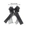 Soft Mesh Bow Hair Clip Large Bow Hair Barrettes New Sweet Headband  Women Fashion