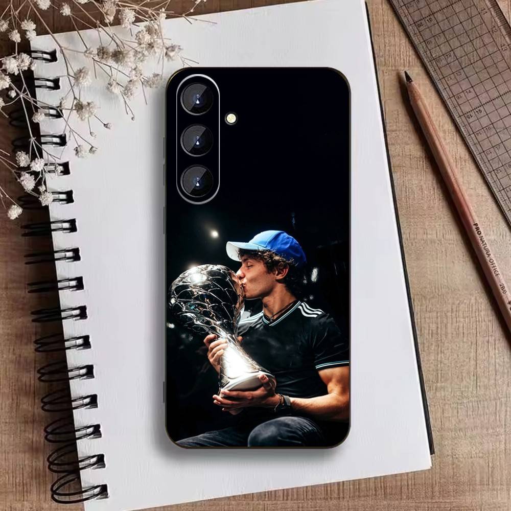 G-Kimi Cool A-Antonelli Чехол для телефона Samsung Galaxy A73, 21, 22, 32, 71, 53, 52, 51, 80, 5G Мягкий Черный Чехол