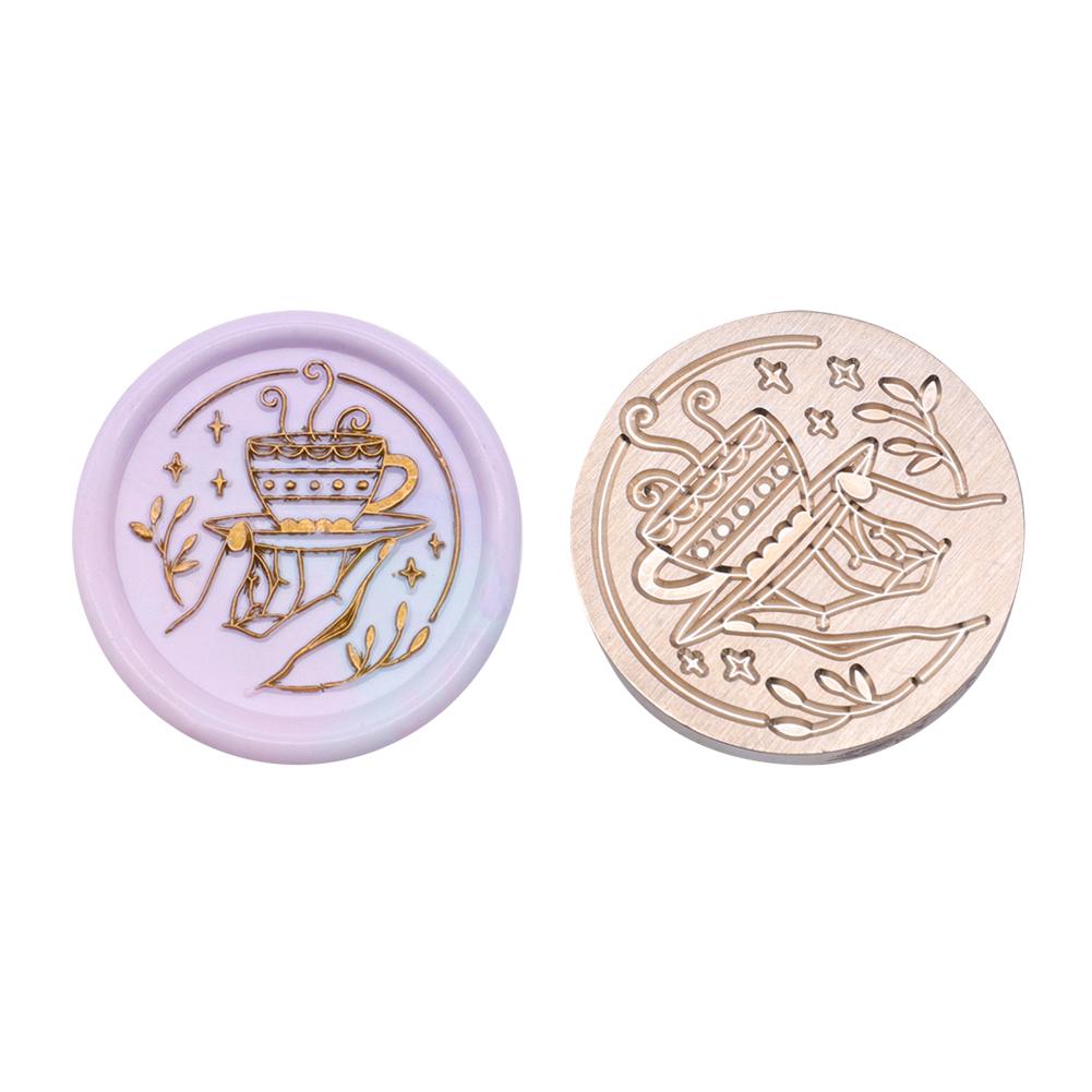 Огненная краска Печать ретро восковая печать тисненая головка штампа почтовая печать DIY свадебный конверт украшение для скрапбукинга восковая печать медная головка