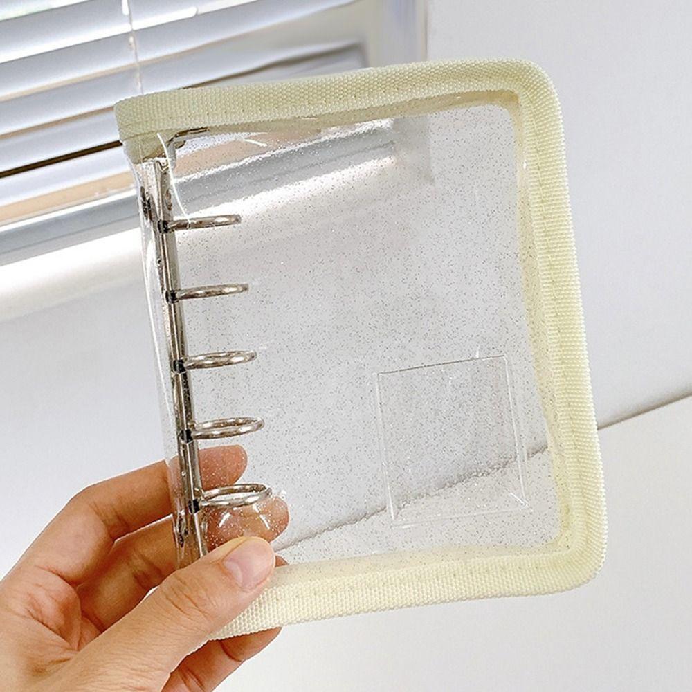 Zipper Notebook Cover Loose-leaf Photocard Binder New Photo Album  Girl