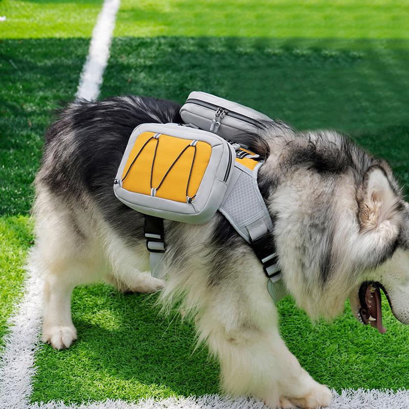 Большая сумка для питомца, саморюкзак для собаки, сумка для собаки, рюкзак для собаки большой вместимости, закуски, для прогулки с собакой, тяга, взрывозащищенный наплыв
