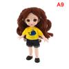 Bjd Кукла 16 см 13 подвижных суставов Повседневная мода Одежда принцессы Костюм Аксессуары Голое украшение Разноцветные волосы Девочка Подарок Игрушка