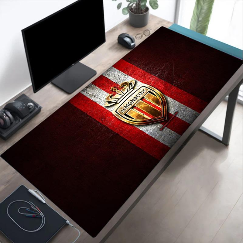 Monaco Crest Emblem Mouse pad Mouse pad, Gaming Mouse Pad, keyboard pad, Desk Decor for computer notebook Fan Gift Birthday Gift