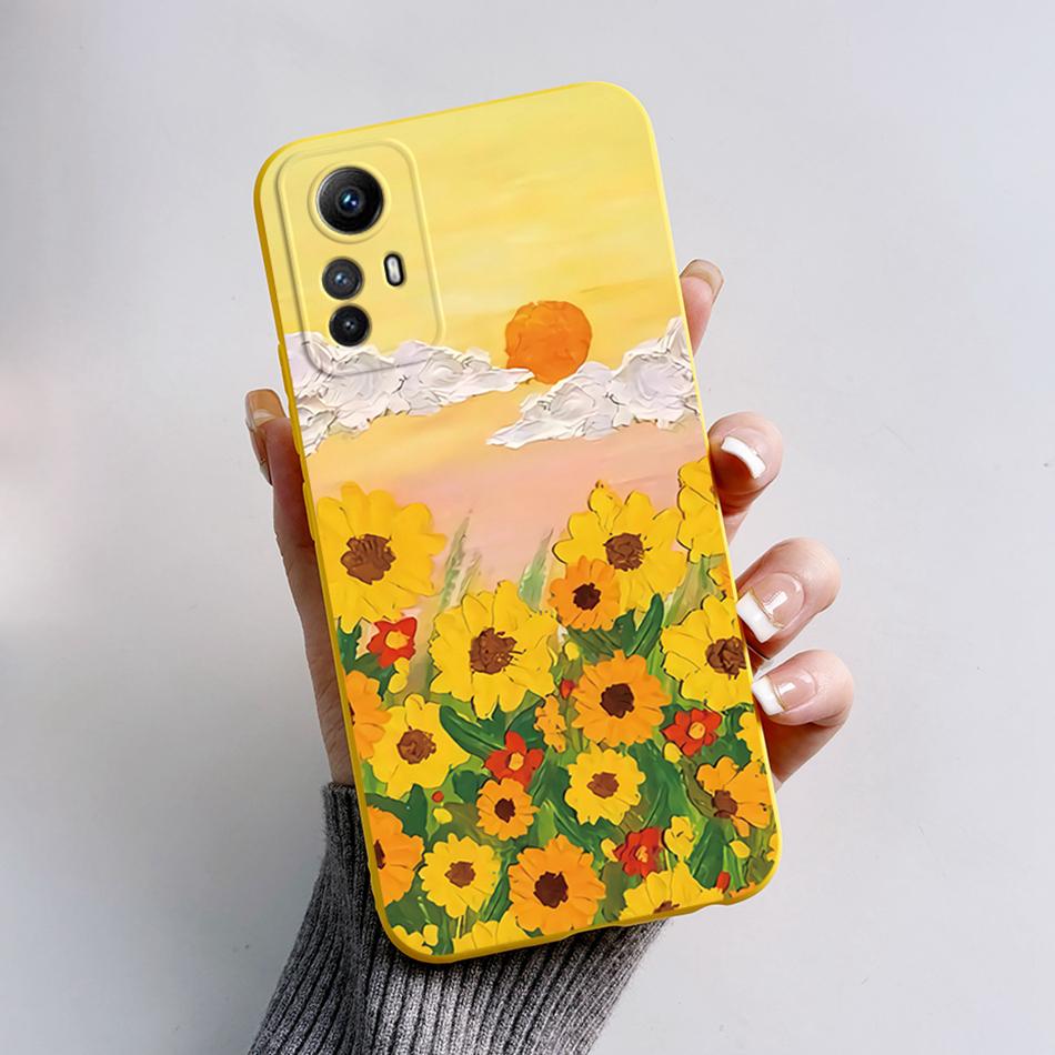 Чехол для телефона Xiaomi Redmi Note 12S 2023 Стильный узор ТПУ Силиконовая задняя панель Funda Для Xiomi Redmi Note 12s 4G Note12s Capa