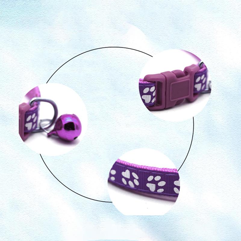 Нейлоновые светоотражающие ошейники для щенков