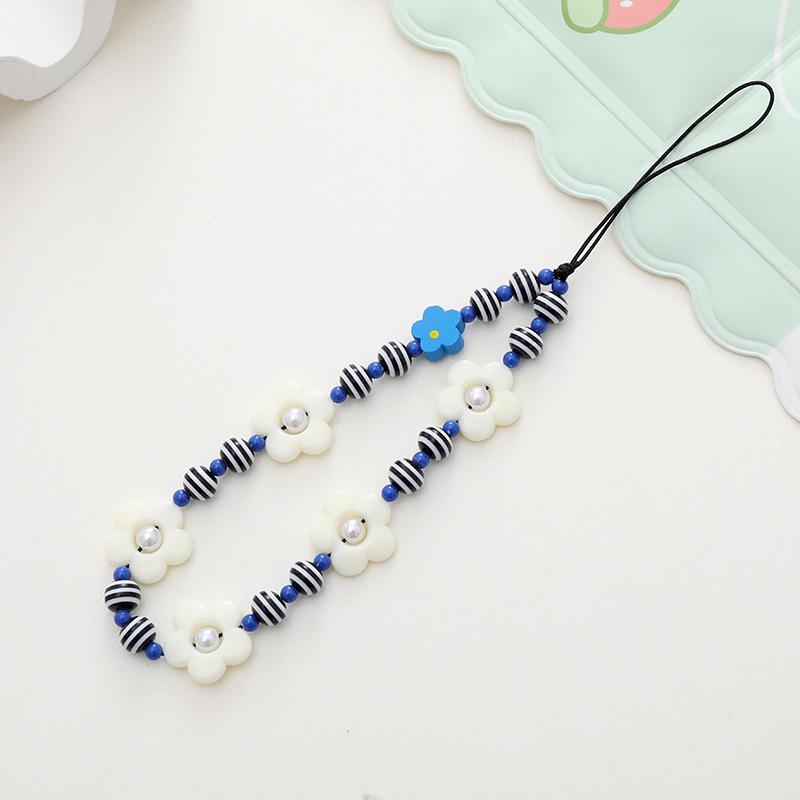 Красочный мультяшный чехол для телефона с ремешком и электропокрытием в квадратную клетку