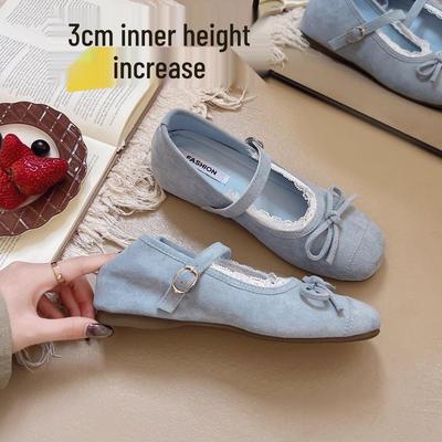 Летние ретро балетки Мэри Джейн с бантом 2025 - Идеально подходят к платьям