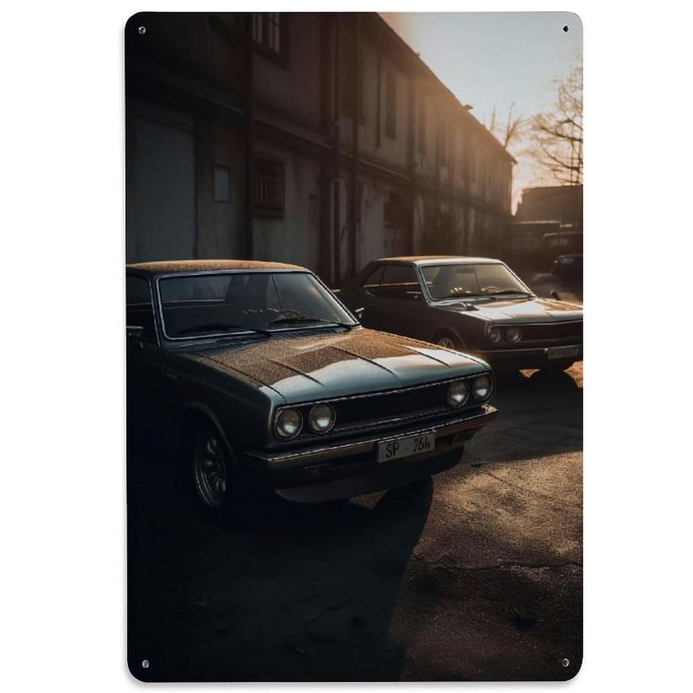 Автомобильные металлические жестяные знаки, классические автомобили, настенные украшения, таблички, винтажные художественные постеры, картины из железа для Man Cave, дома, кафе, сада, клуба, бара