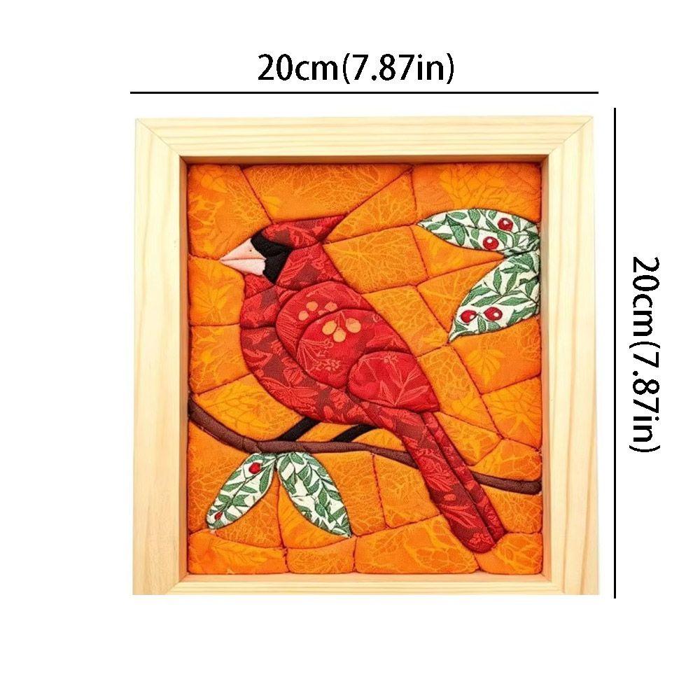 Handmade Embroidery Kit DIY Fabric Embroidery Kit Embroidery Supplies Needlework Kit Gift
