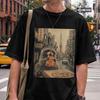 Raccoon Eating Pizza Tokyo Japan Shirt | Funny Animal Meme Tee (DTG Print)