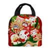 Portable lunch box bag Cartoon thermal insulation bag Lunch bag Christmas