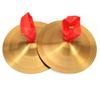 NOELAMOUR Mini Cymbals, 15cm, Kids' Set of 2, Bronze Crash Cymbals, Percussion Instruments