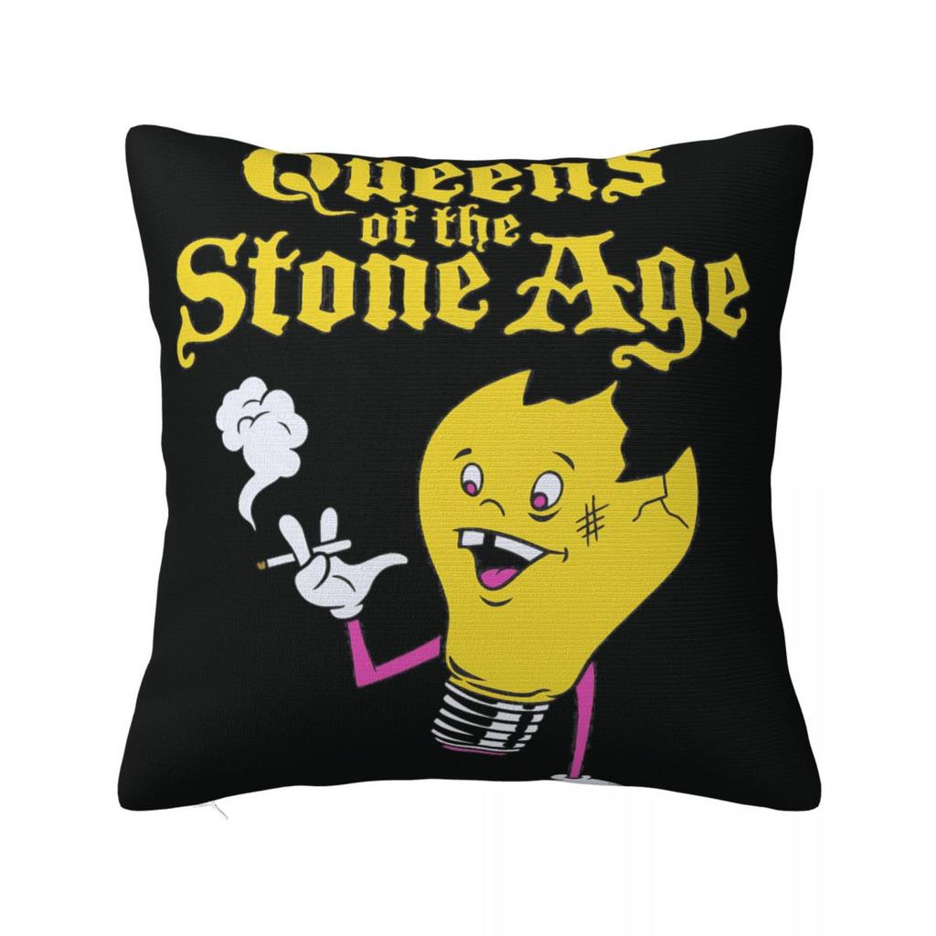 Наволочка Queens Of The Stone Age Музыкальная группа Наволочка для подушки Американская рок-музыка Наволочка для подушки для автомобиля Домашний декор Наволочки