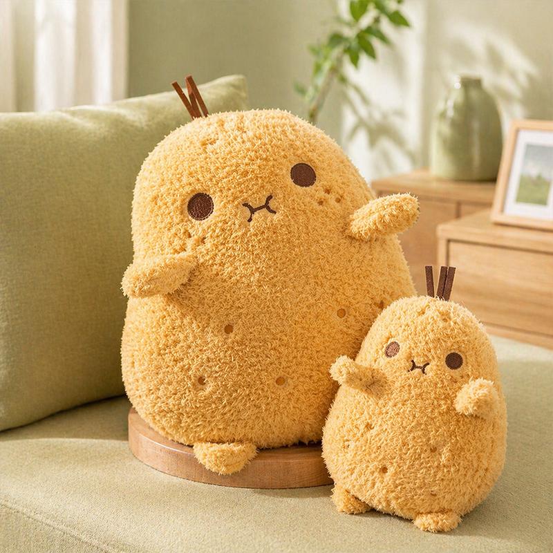Cute Potato Plush Toy 10-53cm Funny Plant Throw Pillow Sofa Decor Cushion Farm Theme Stuffed Animal for Kids