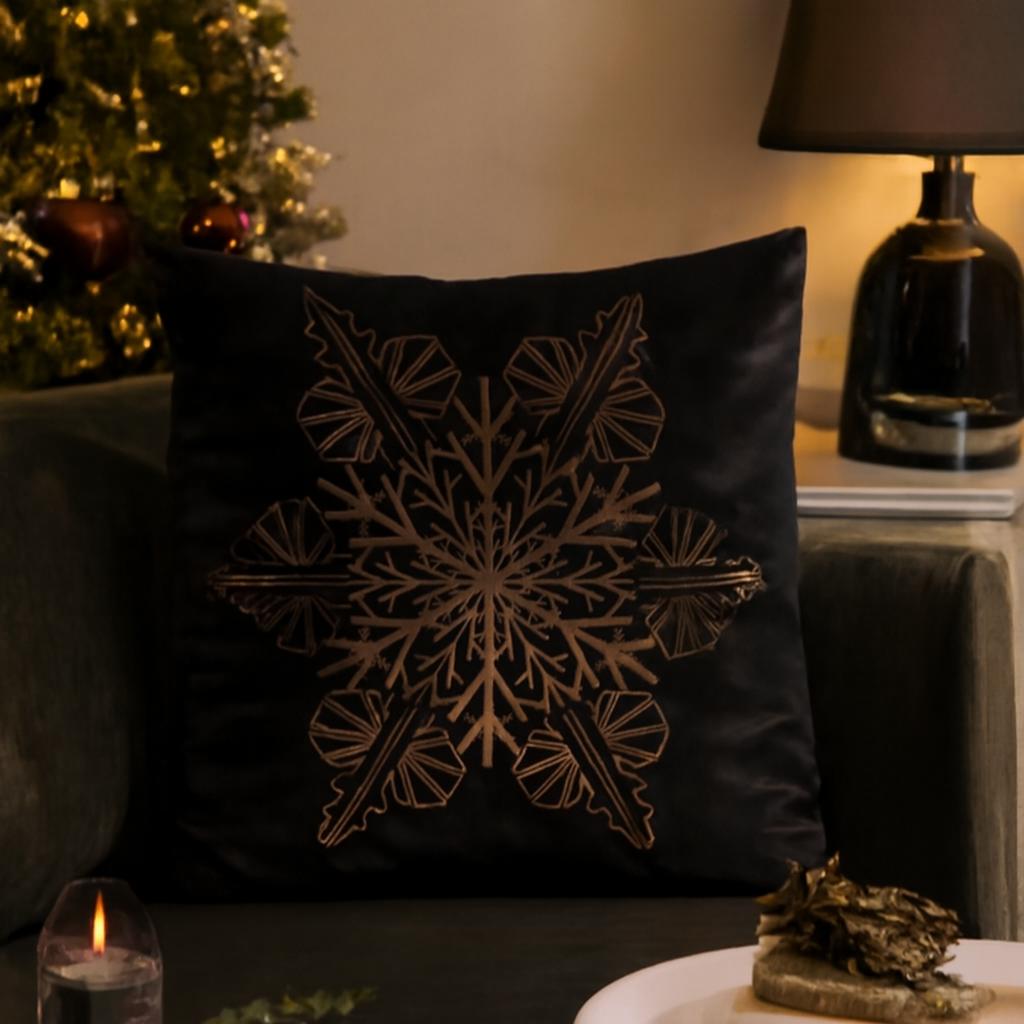 Christmas Pillowcase Joy/1A 45X45 Gold