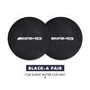 2pcs Car Coasters Water Cup Slot Non-Slip Mat Drink Holder Pad For Mercedes Benz AMG W204 W205 W203 W211 W201 W210 W108 W124 XRP8
