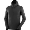Salomon Essential Light Warm Hoodie Флисовая Толстовка Размер Глубокий Черный Мужская Куртка, M, LC2225300,