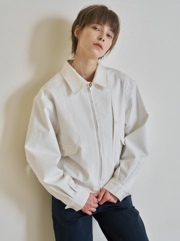 Noeud Pocket Blouson (Ivory)