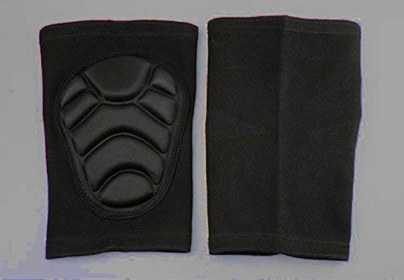 Aoakua Knee Shock Absorbing Protector Knee Pad Supporter Sports Knee Pad Left and Right Set Black L
