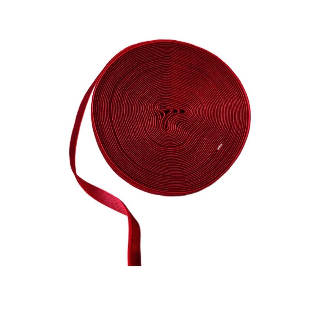 Бархатная ткань Рождественские украшения Лента 6/10 м Украшение для подвешивания на елку Рождественское украшение для дома/ улицы